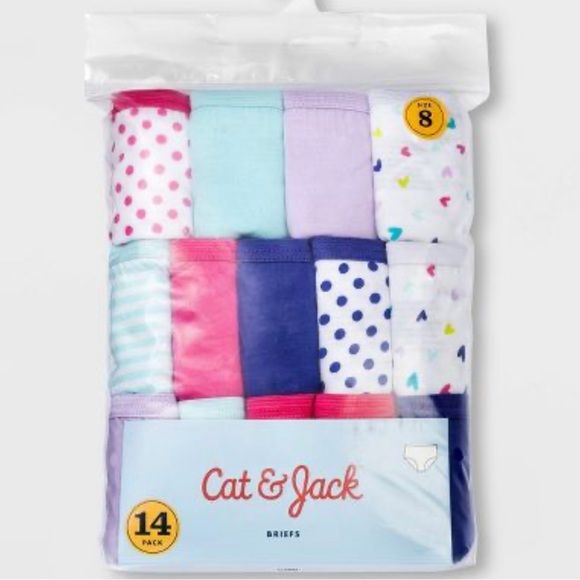 Cat & Jack Other - Girls' 14pk Cotton Briefs - Cat & Jack